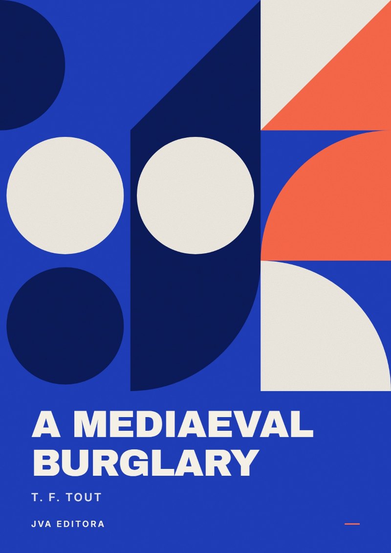 Copertina di A mediaeval burglary