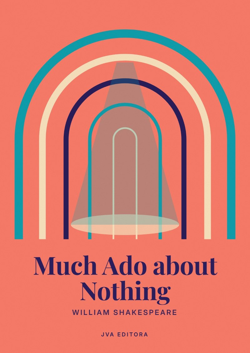 Capa de Much Ado about Nothing