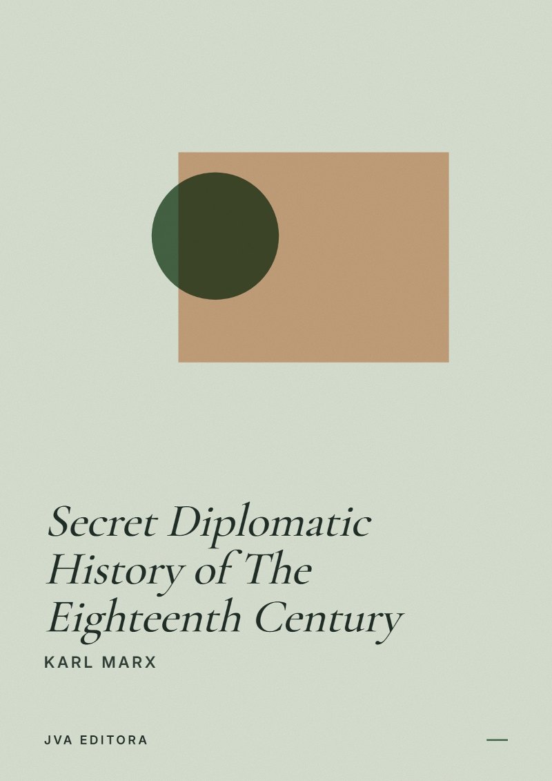 《Secret Diplomatic History of The Eighteenth Century》封面