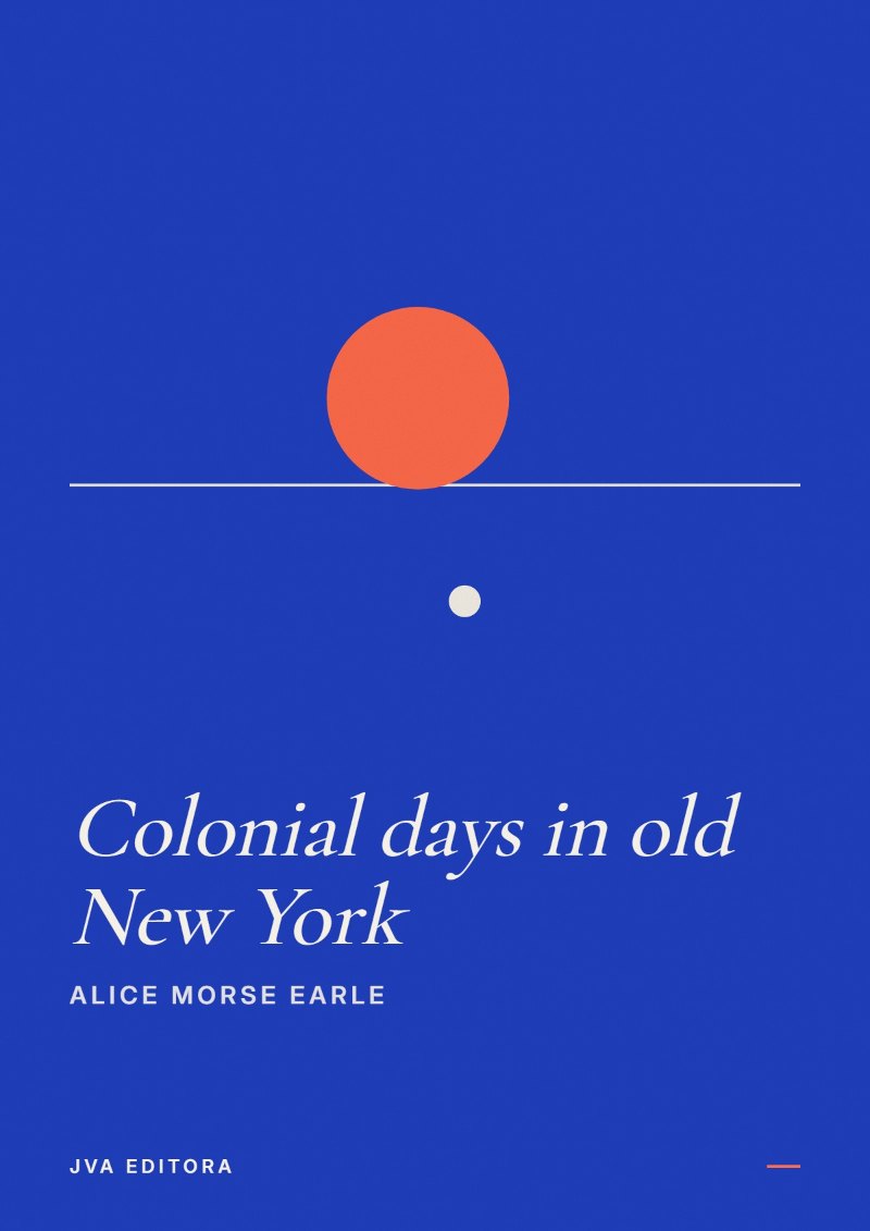Copertina di Colonial days in old New York