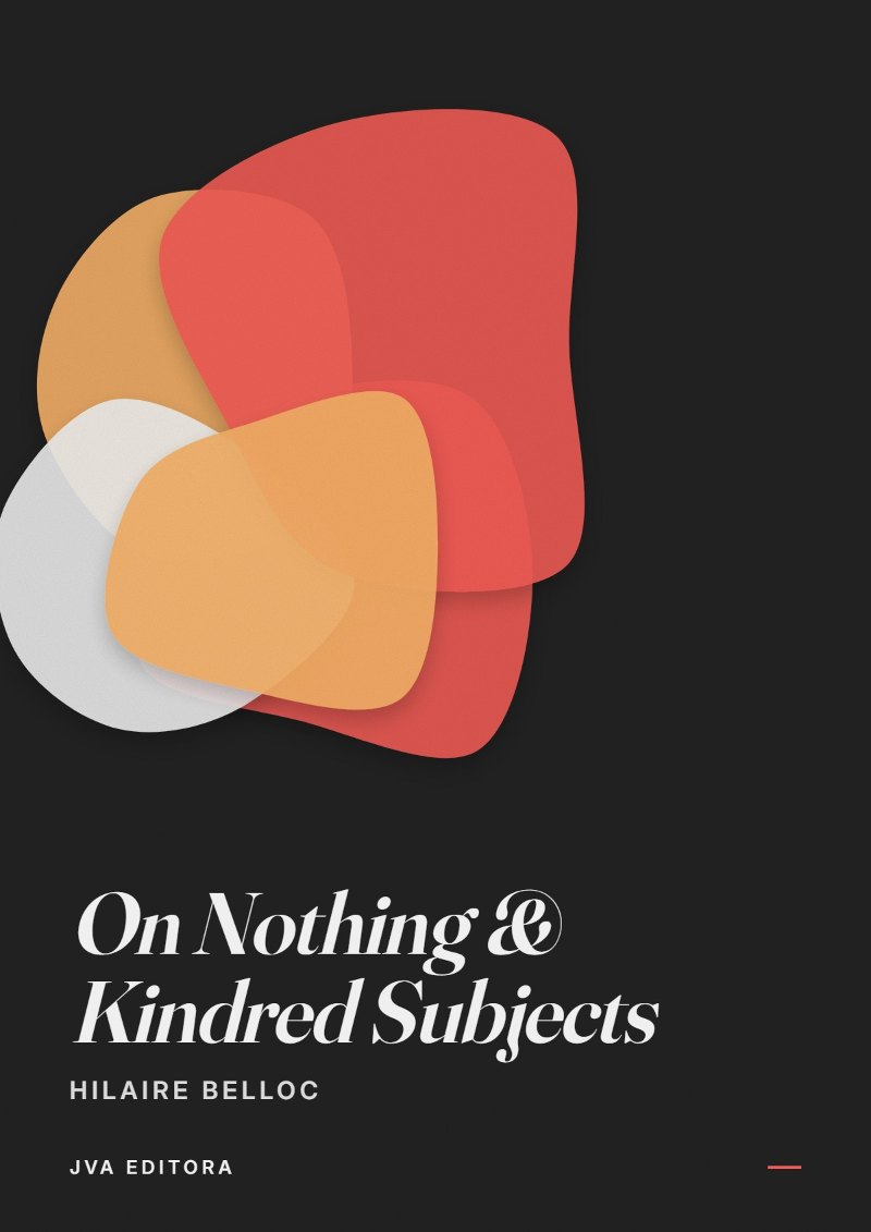 Εξώφυλλο του On Nothing & Kindred Subjects