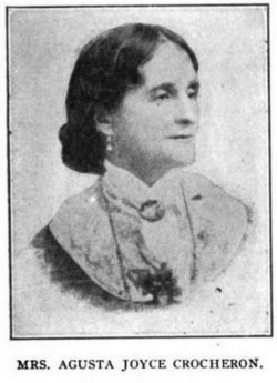 Retrato de Augusta Joyce Crocheron