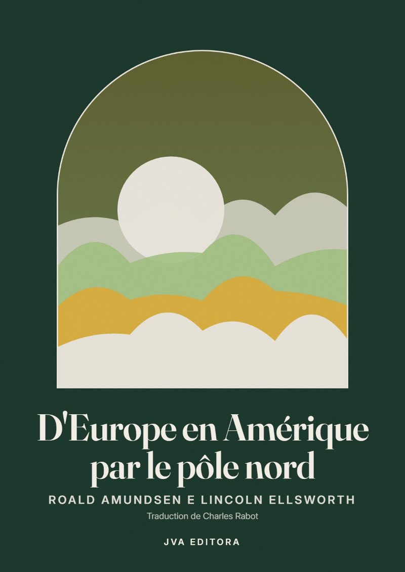 Couverture de D'Europe en Amérique par le pôle nord