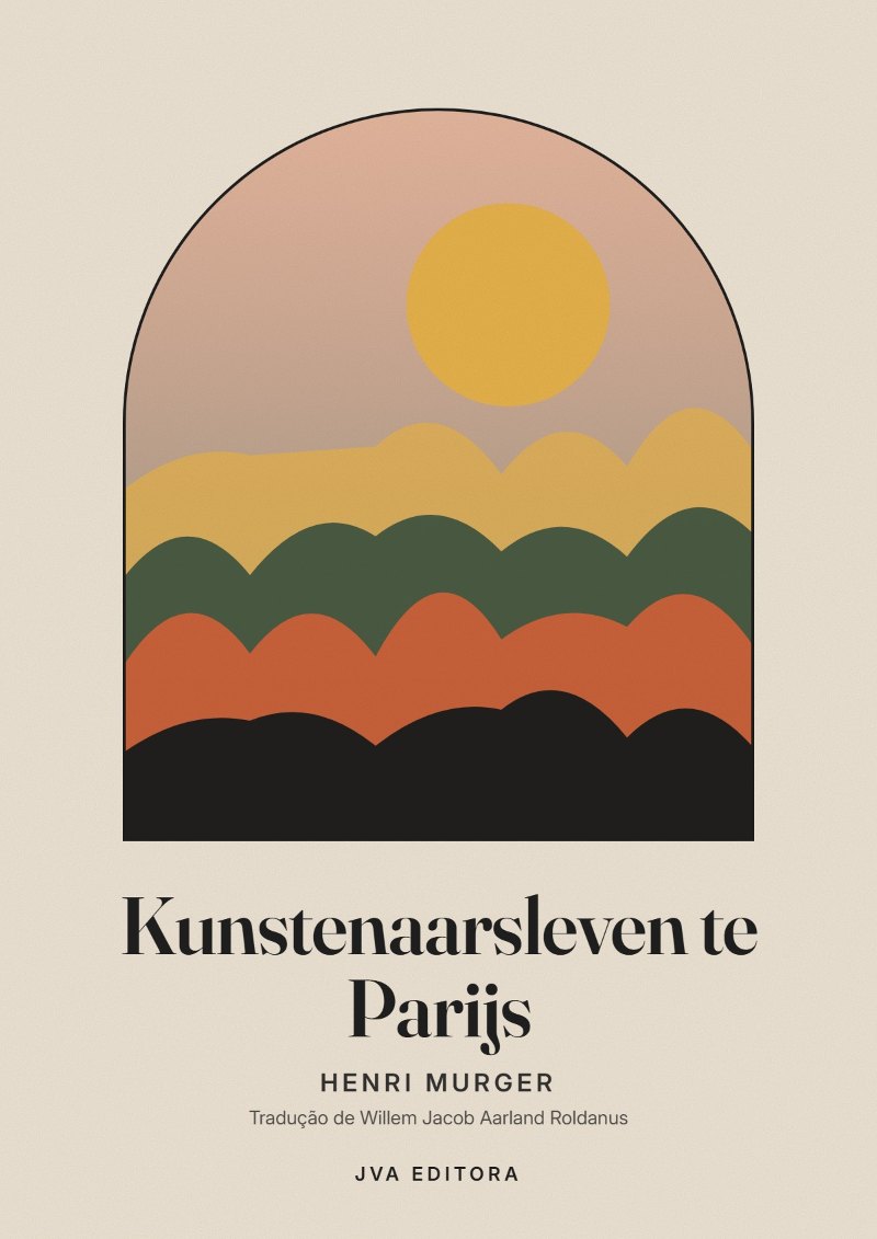Copertina di Kunstenaarsleven te Parijs