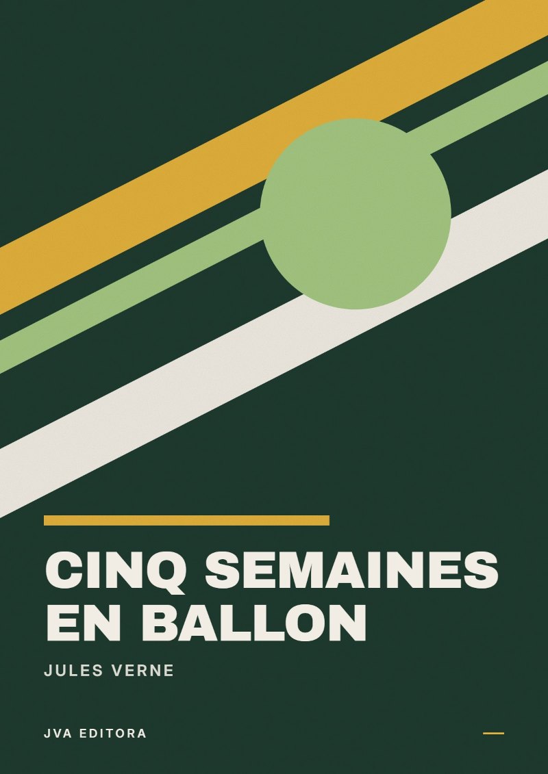 Portada de Cinq semaines en ballon