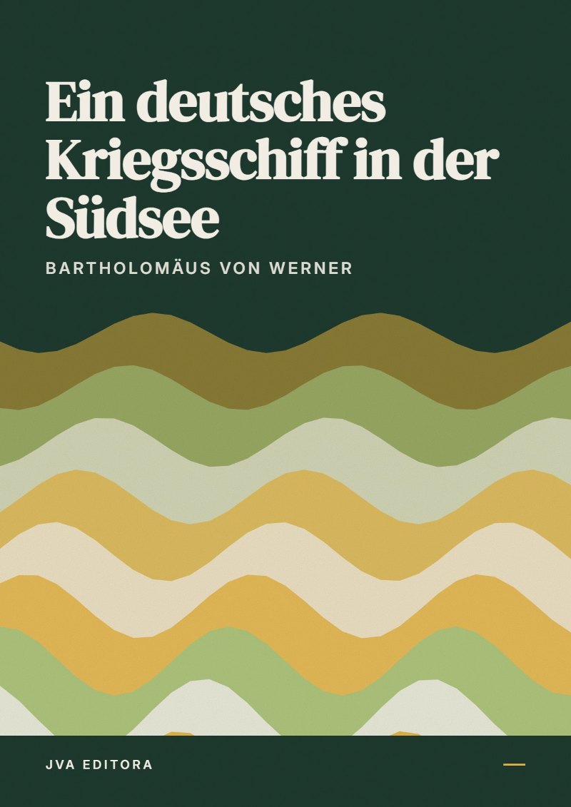 Capa de Ein deutsches Kriegsschiff in der Südsee