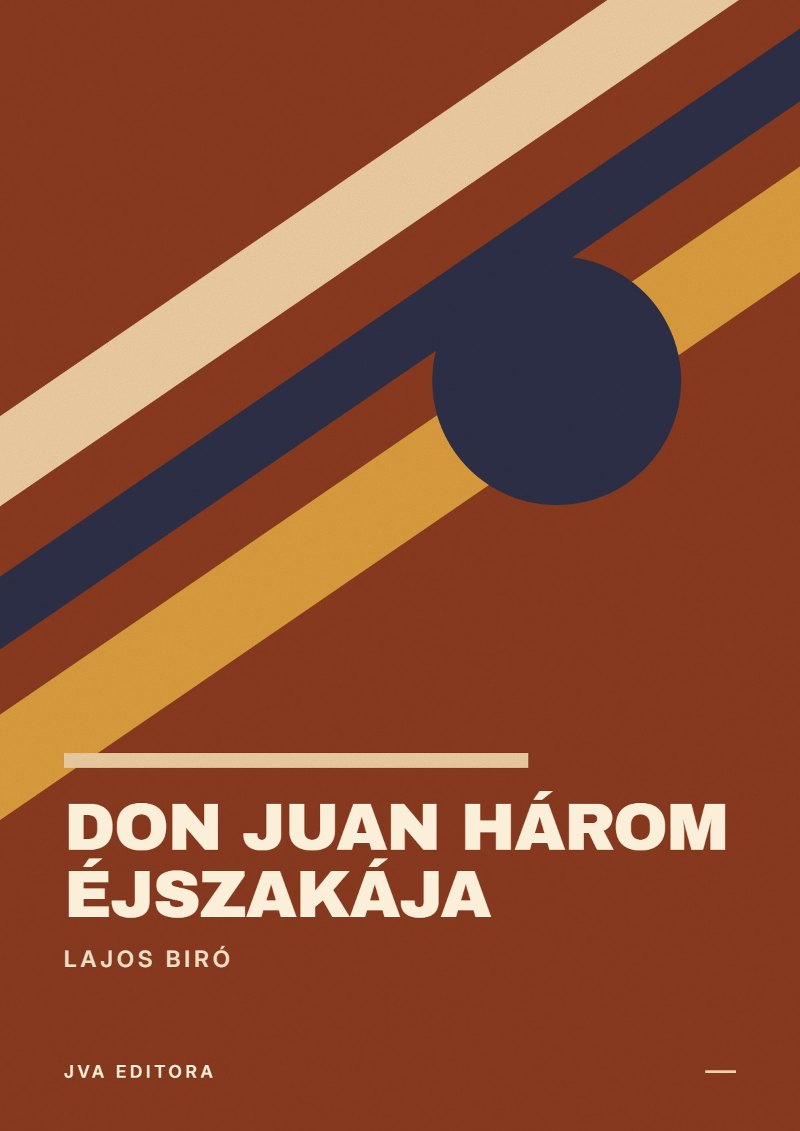Portada de Don Juan három éjszakája