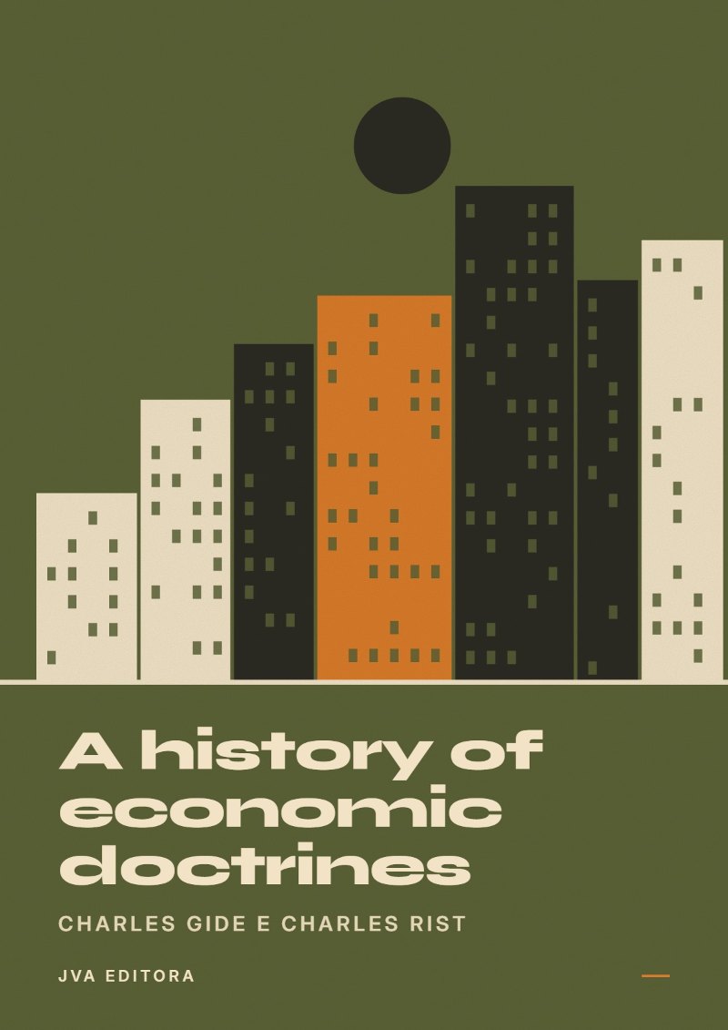 Cover of A history of economic doctrines