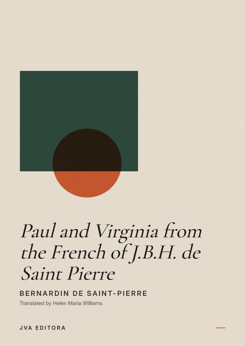 Cover von Paul and Virginia from the French of J.B.H. de Saint Pierre