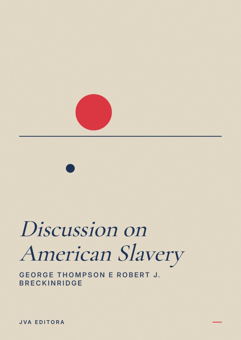 Copertina di Discussion on American Slavery