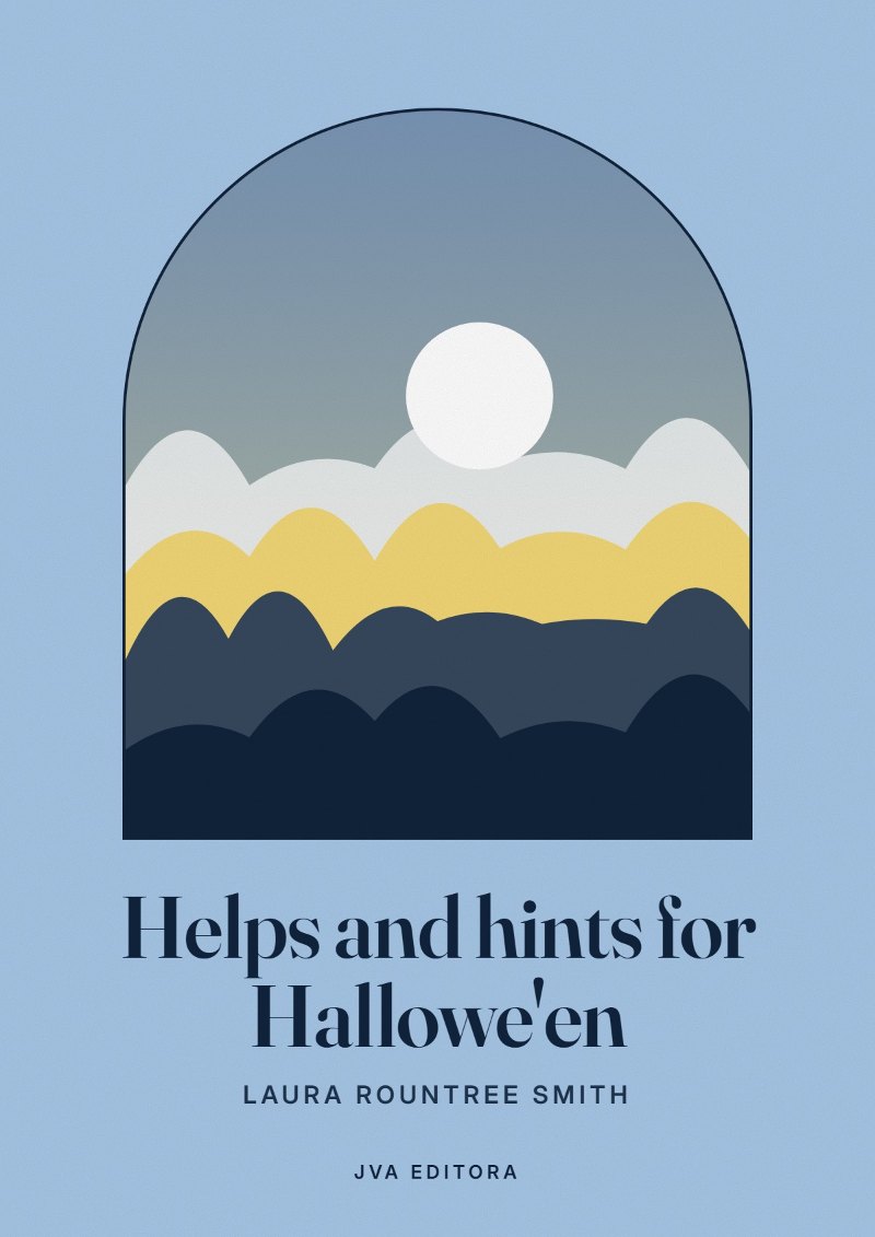 《Helps and hints for Hallowe'en》封面