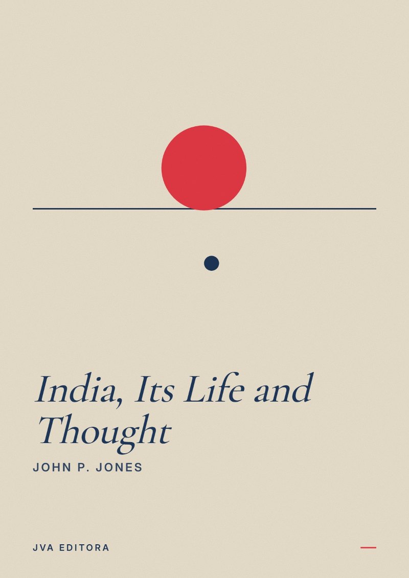 Cover von India, Its Life and Thought