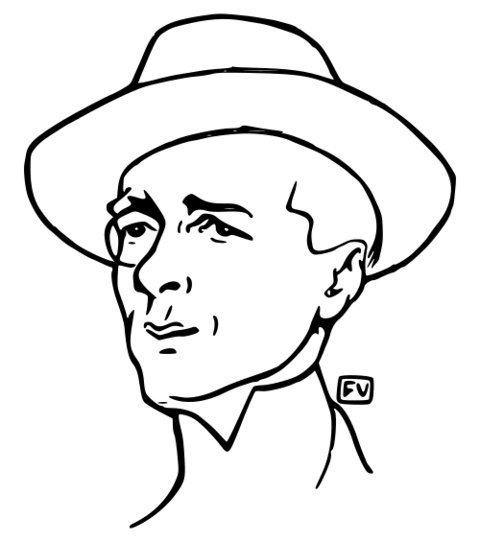 Retrato de Marcel Boulenger