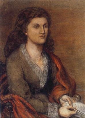 Retrato de Mathilde Blind