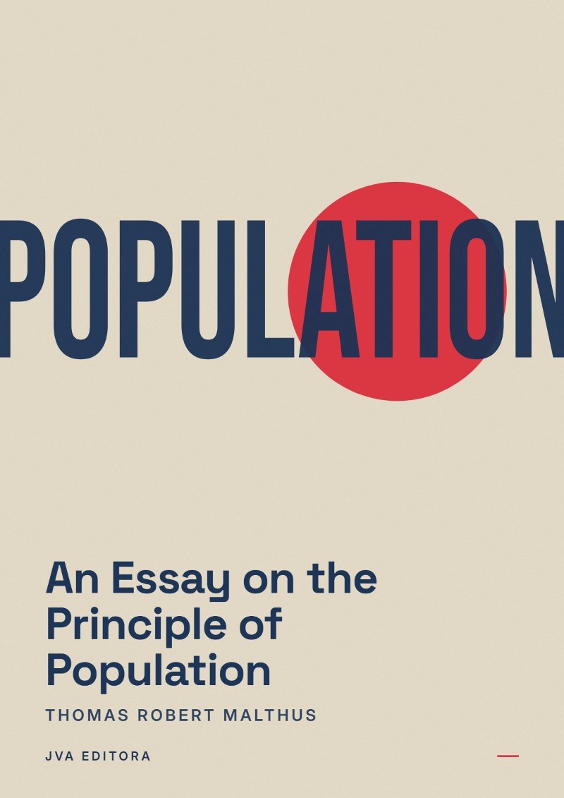 Capa de An Essay on the Principle of Population