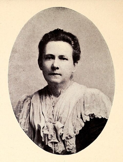 Retrato de Florence Howe Hall