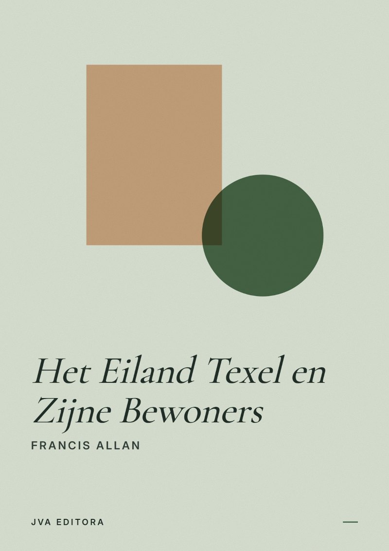 Portada de Het Eiland Texel en Zijne Bewoners