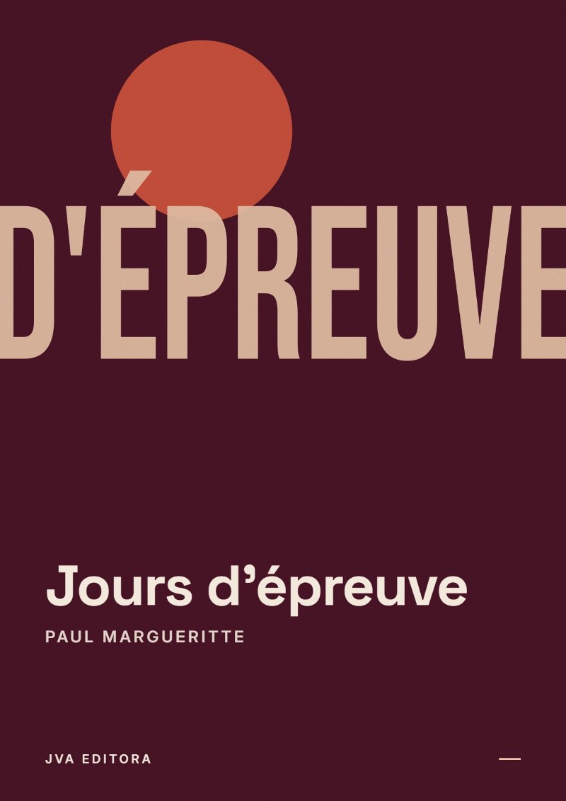 Portada de Jours d'épreuve