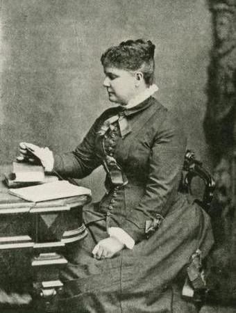 Porträt von Celia Thaxter