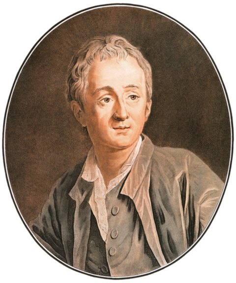 Denis Diderot的肖像