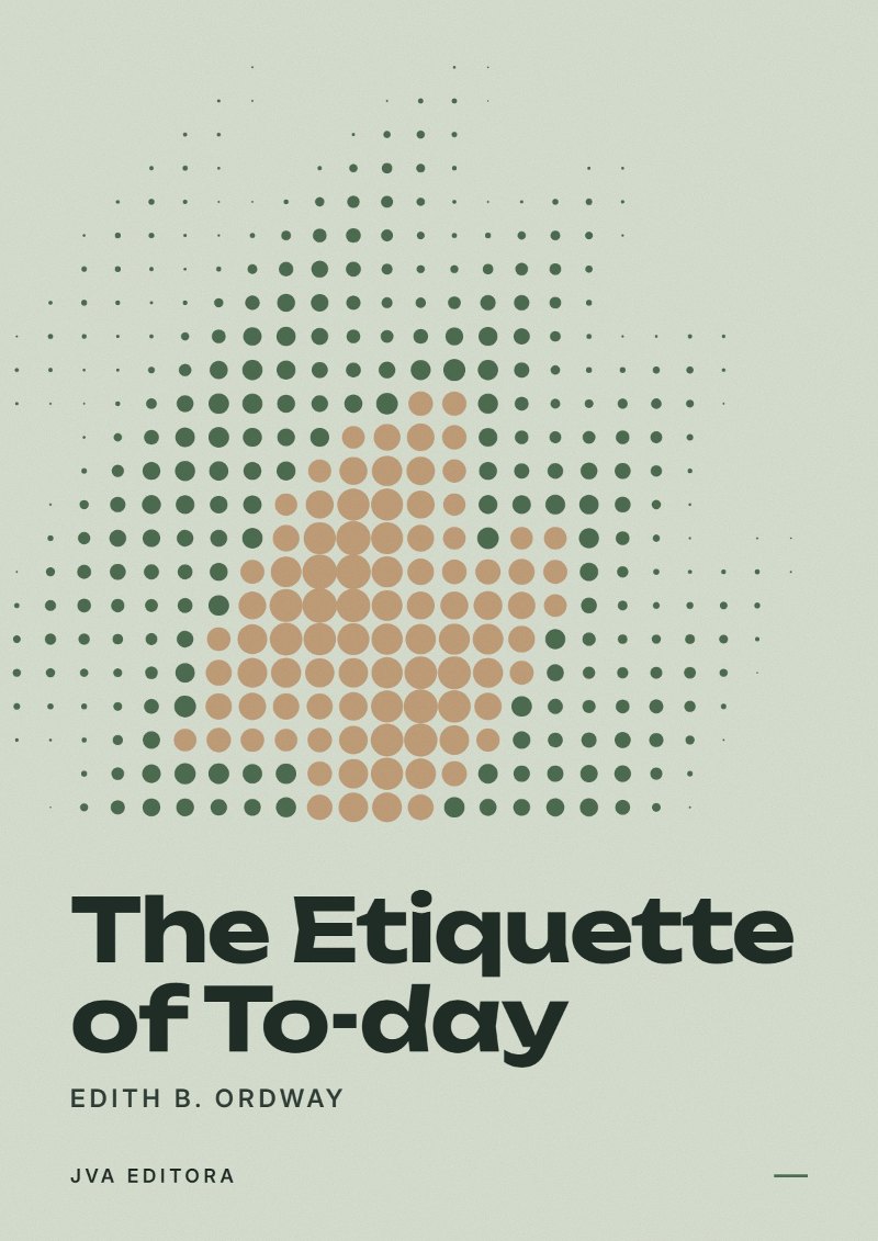 Capa de The Etiquette of To-day