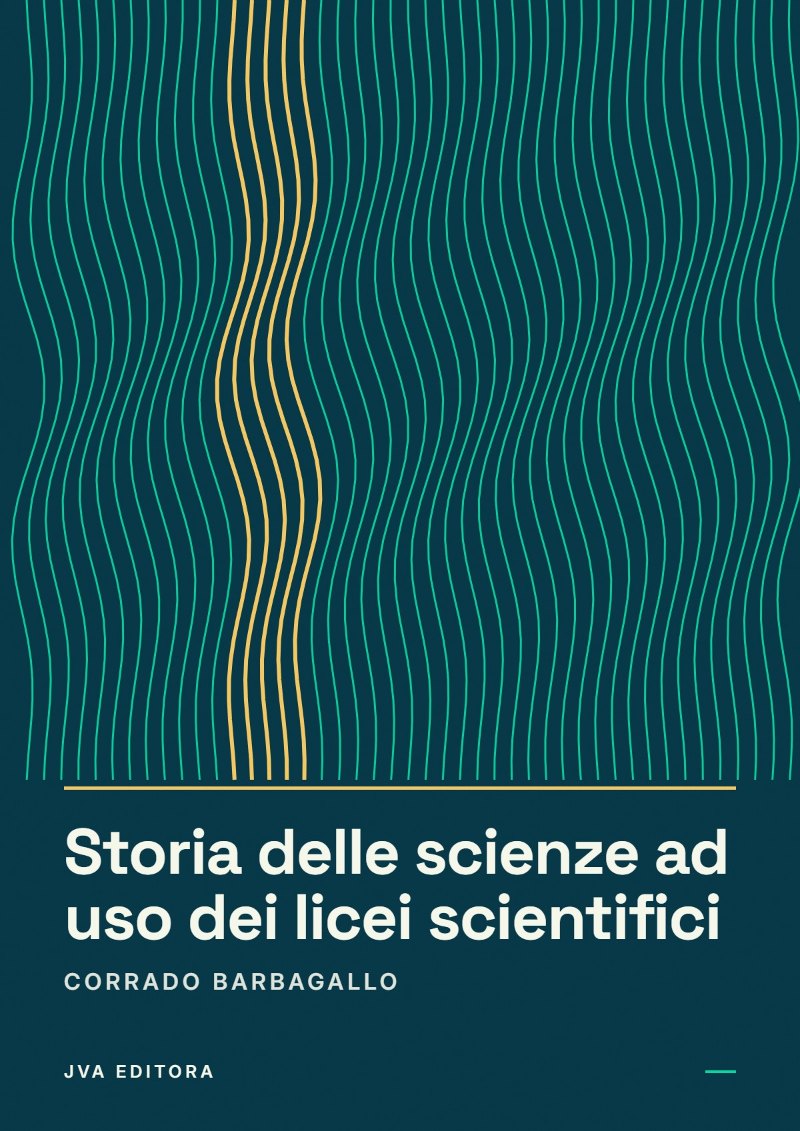 《Storia delle scienze ad uso dei licei scientifici》封面
