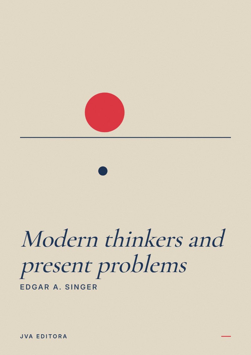 Copertina di Modern thinkers and present problems