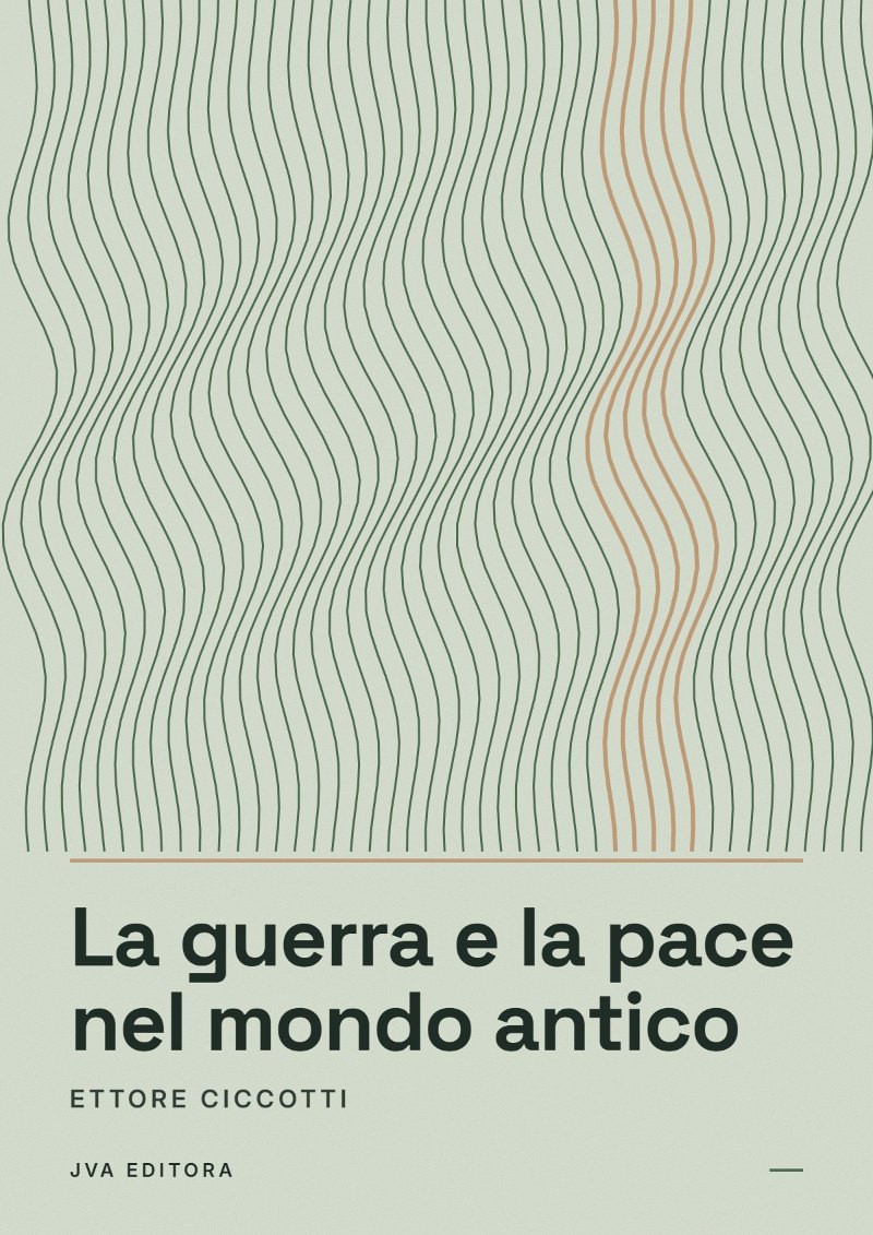 Portada de La guerra e la pace nel mondo antico