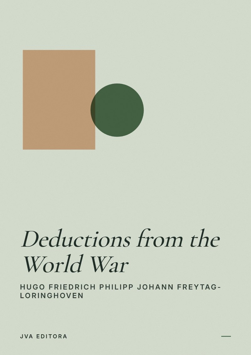 Couverture de Deductions from the World War