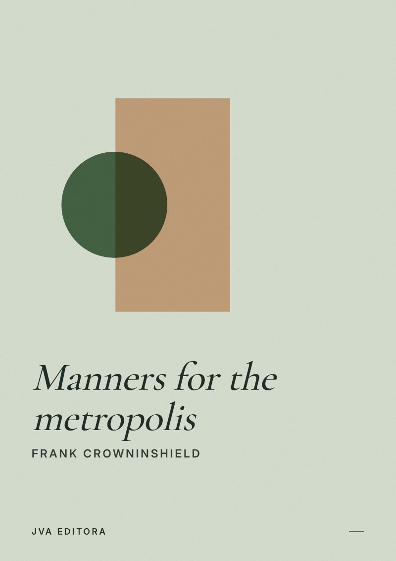 Cover of Manners for the metropolis