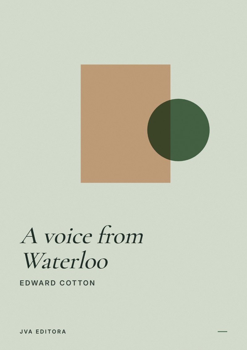 Cover of A voice from Waterloo
