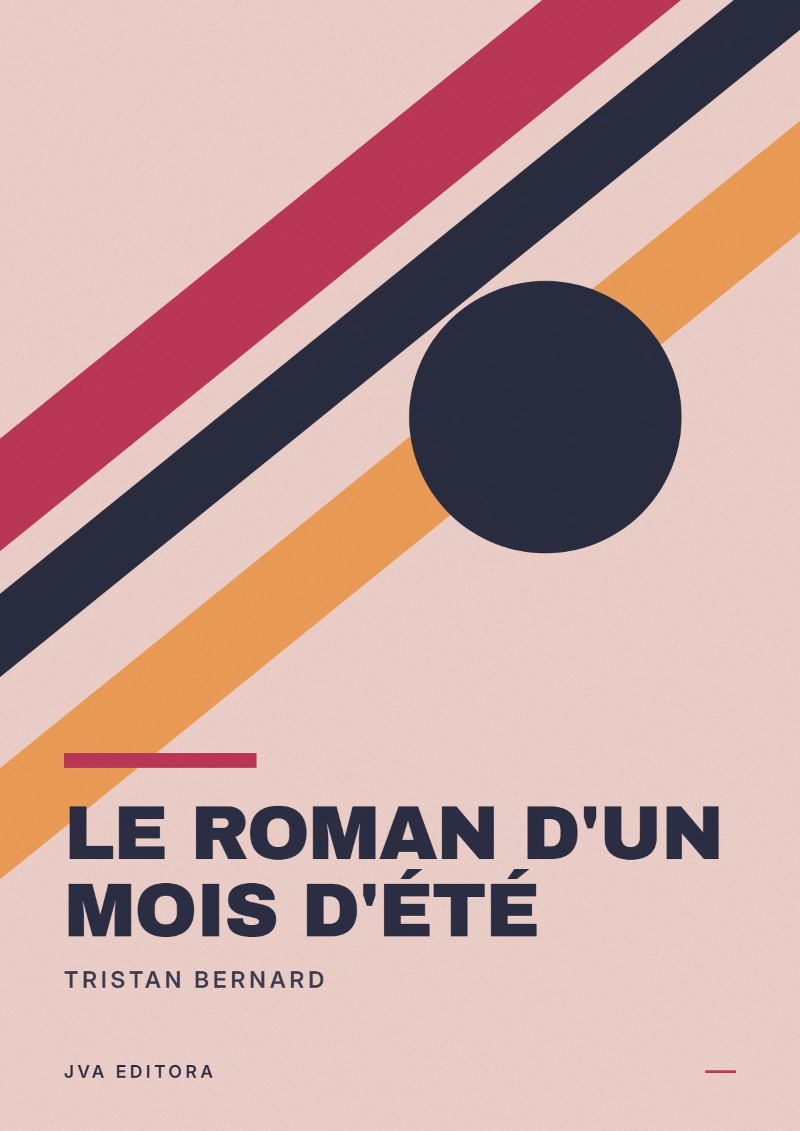 Copertina di Le roman d'un mois d'été