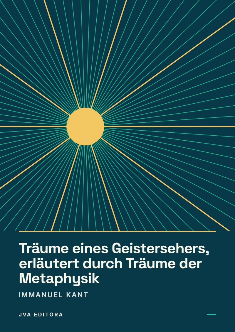 Capa de Träume eines Geistersehers, erläutert durch Träume der Metaphysik