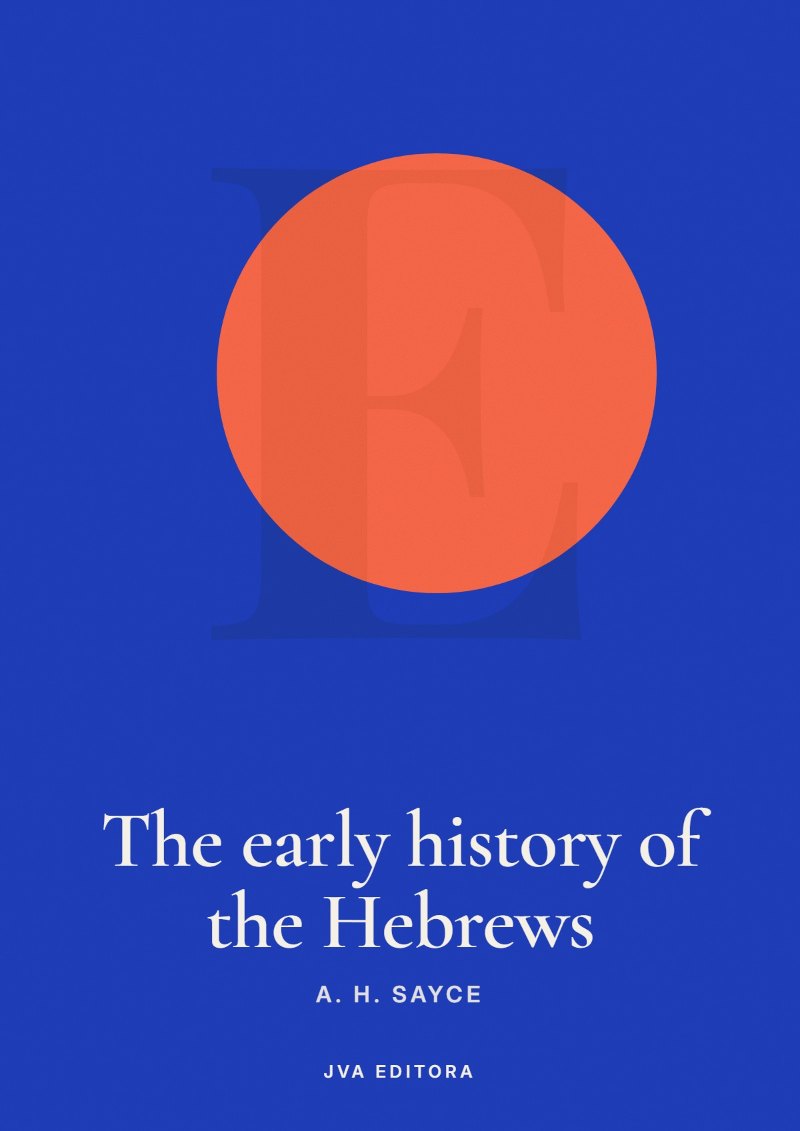 Εξώφυλλο του The early history of the Hebrews
