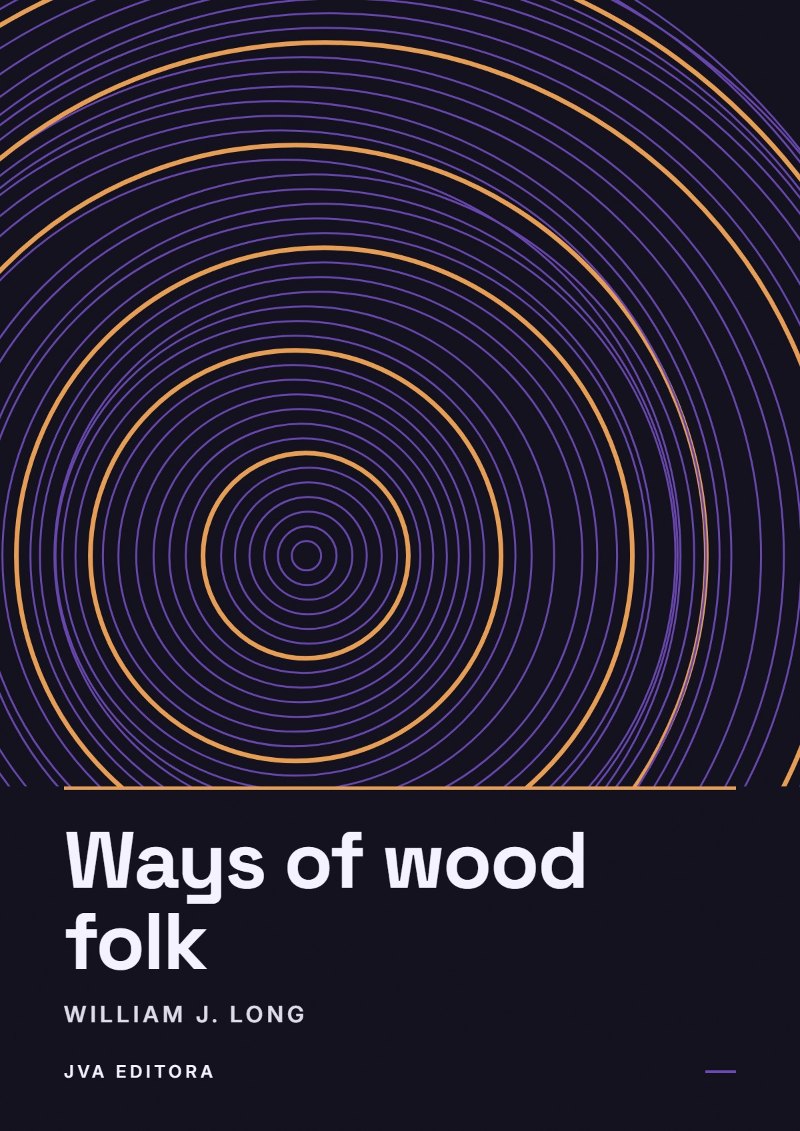 《Ways of wood folk》封面