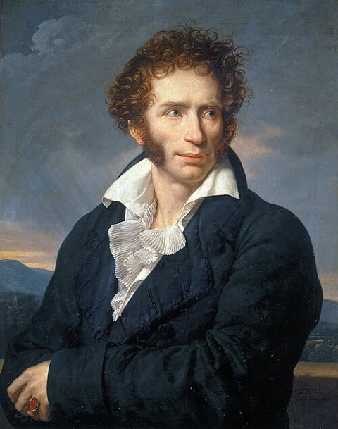 Retrato de Ugo Foscolo