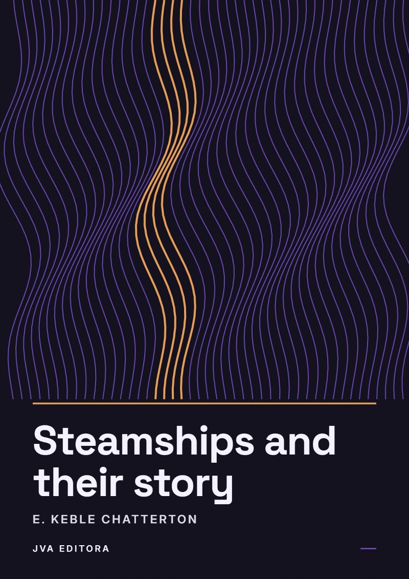 Couverture de Steamships and their story