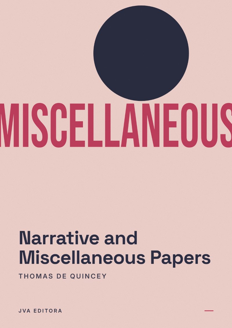 Cover of Narrative and Miscellaneous Papers