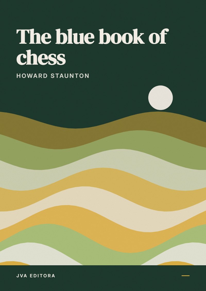 《The blue book of chess》封面