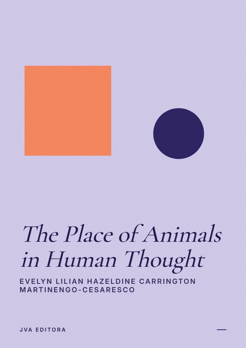 《The Place of Animals in Human Thought》封面