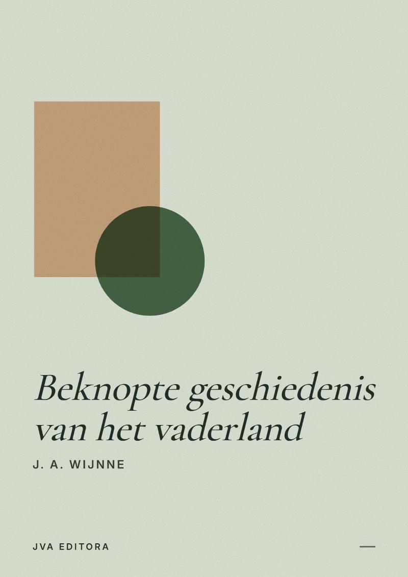 Couverture de Beknopte geschiedenis van het vaderland