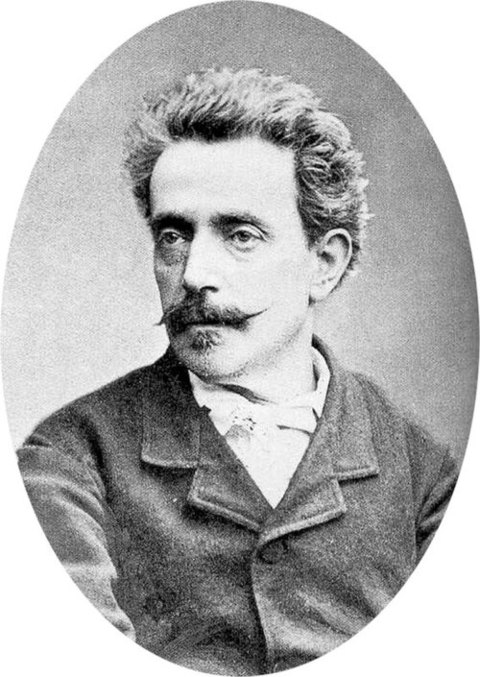 Retrato de Antonio Ghislanzoni