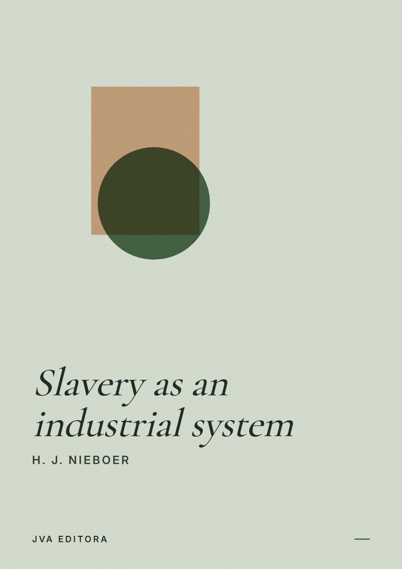 Cover von Slavery as an industrial system