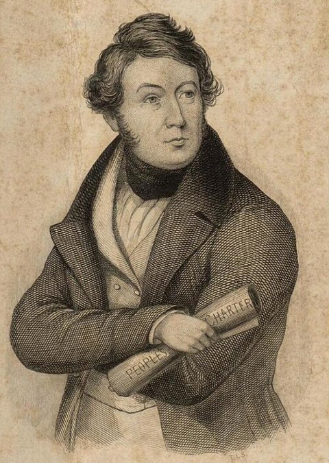 Retrato de John Frost