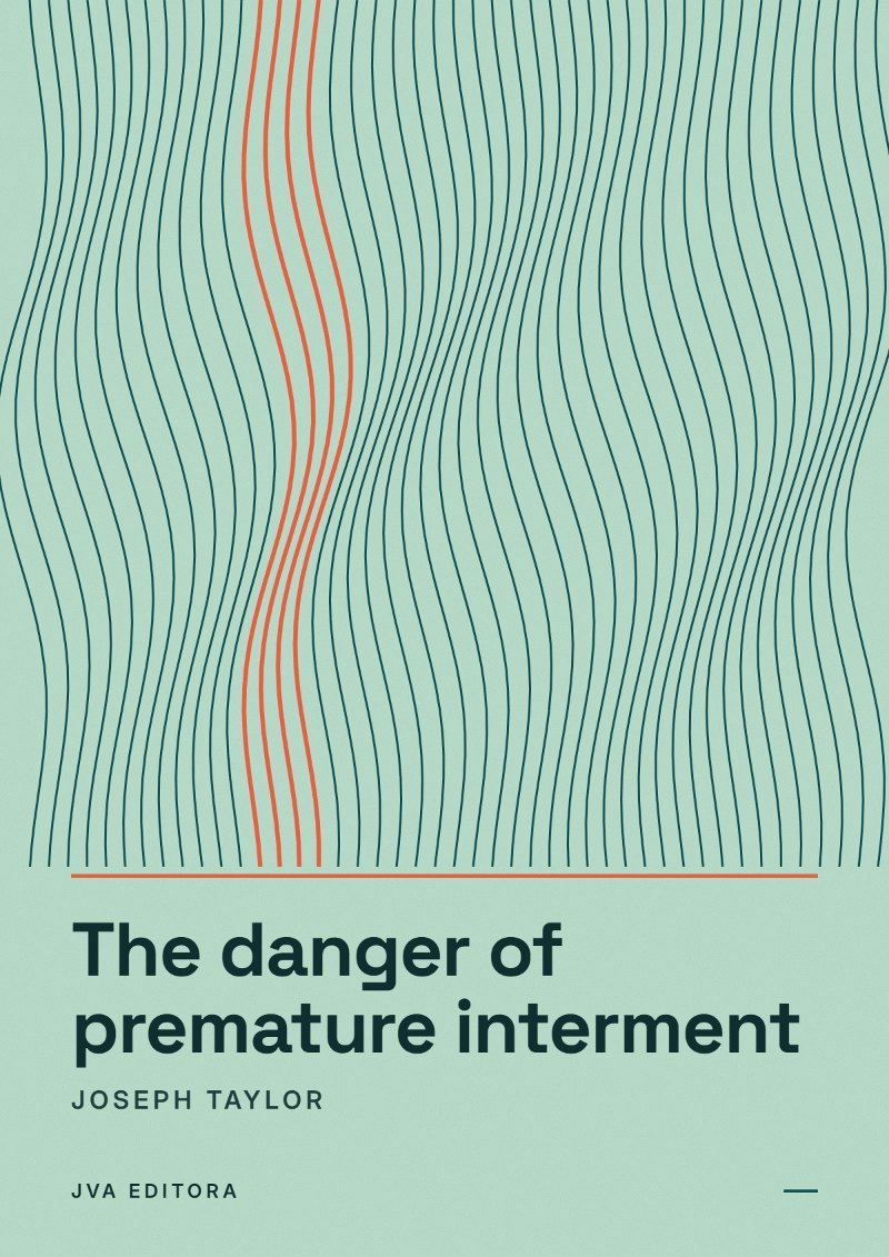 Εξώφυλλο του The danger of premature interment