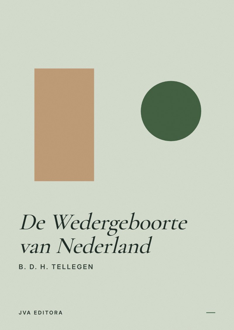 Capa de De Wedergeboorte van Nederland