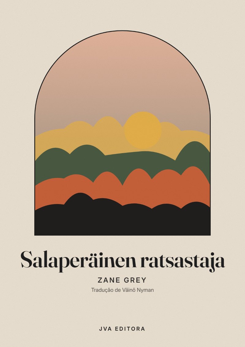 《Salaperäinen ratsastaja》封面
