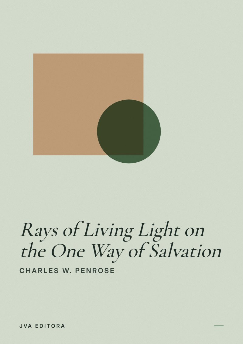 Εξώφυλλο του Rays of Living Light on the One Way of Salvation