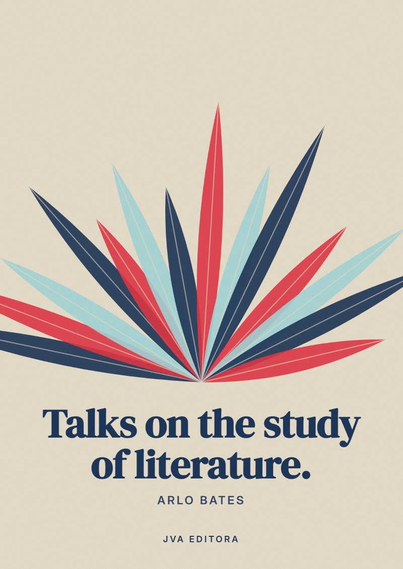 Couverture de Talks on the study of literature.