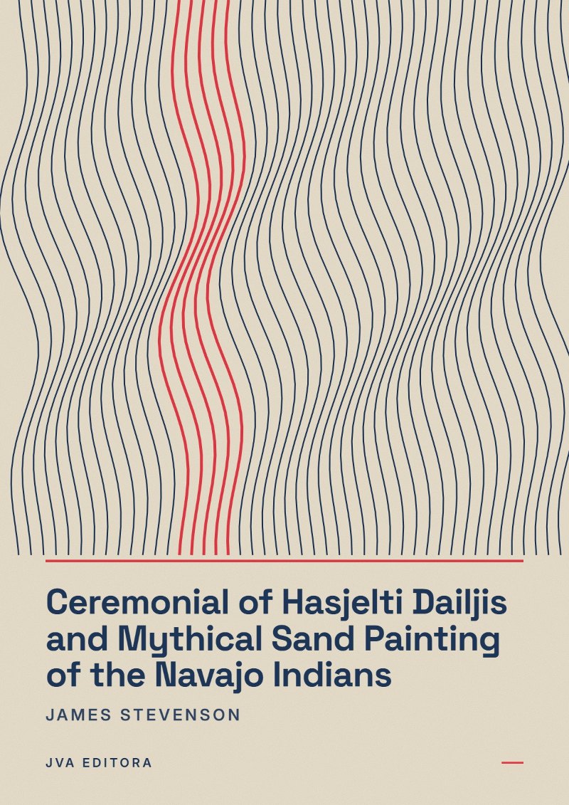 Capa de Ceremonial of Hasjelti Dailjis and Mythical Sand Painting of the Navajo Indians